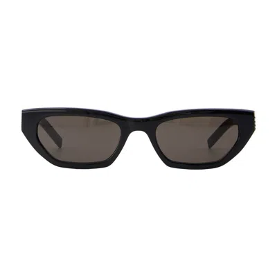 Saint Laurent Sl M126 Sunglasses In Black