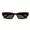Saint Laurent Sl M126 002 Sunglasses Sunglasses In 002 Havana Havana Grey