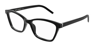 Saint Laurent Sl M128 Asian Fit Women's Glasses, Black, Size 56