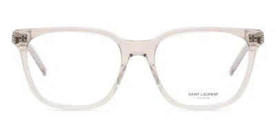 Saint Laurent Sl M129 Men's Glasses, Brown, Size 54 In Gold