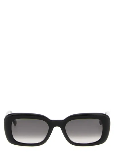 Saint Laurent Sl M130 Sunglasses In Black
