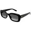 Saint Laurent Sl M130002-black-black-grey In Black