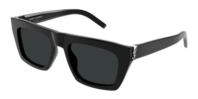 Saint Laurent Sl M131 001 Men's Sunglasses Black Size 52