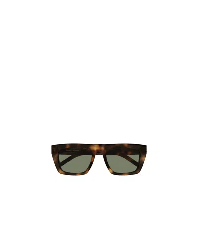 Saint Laurent Sl M131 Square-frame Sunglasses In Black