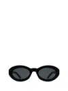 Saint Laurent Black Sl M136 Sunglasses In Black