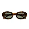 Saint Laurent Sl M136 Linea Classic Sunglasses In Brown