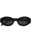 Saint Laurent Sl M136 Linea Classic 001 Black Sunglasses