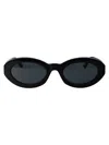 Saint Laurent Sunglasses Sl M136 Black Gray Crystal In Black