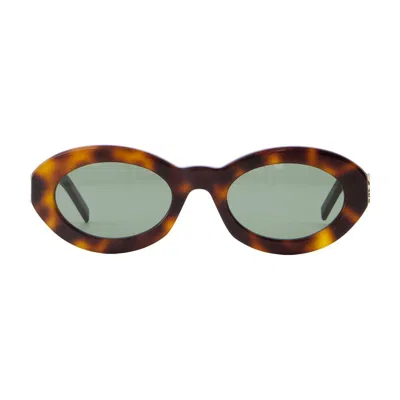 Saint Laurent Sl M136 Sunglasses In Black
