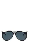 Saint Laurent 'sl M137 Amelia' Sunglasses In Black