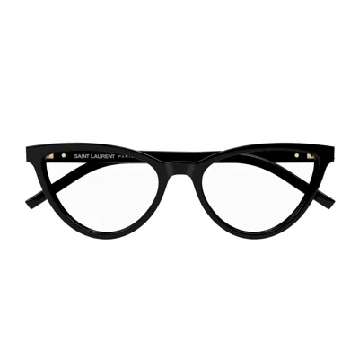 Saint Laurent Sl M138 Linea Monogram 001 Black Glasses