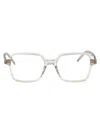 Saint Laurent Eyewear Optical In Beige-beige-transparent