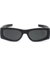 Saint Laurent Sl M140 Sunglasses In Black