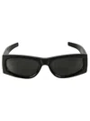 Saint Laurent Sl M140 Sunglasses In Black-black-black