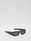 Saint Laurent Sl M140 Rectangular Acetate Sunglasses In Black