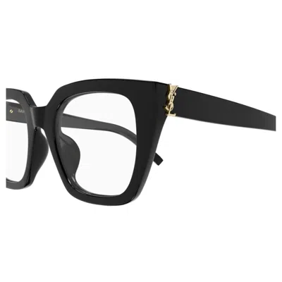 Saint Laurent Sl M143 Opt001-black-black-transparent