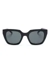 Saint Laurent Sl M143 Sunglasses In Black