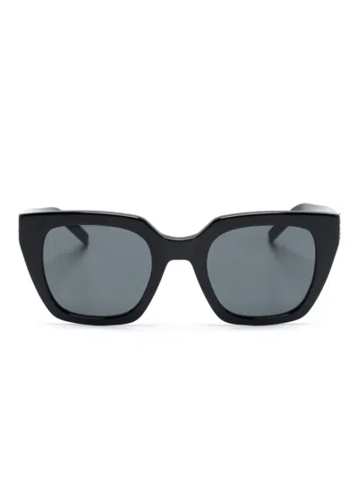 Saint Laurent Sl M143 Sunglasses In 001 Black Black Black
