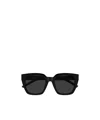 Shop Saint Laurent Sl M143 Sunglasses In Black