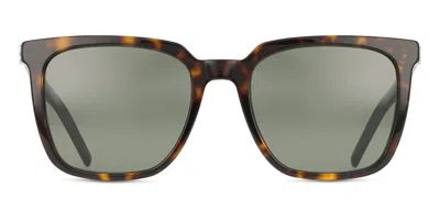 Saint Laurent Sl M146 002 Women's Sunglasses Tortoiseshell Size 54 In Brown