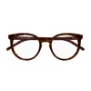 Saint Laurent Sl M147 Linea Monogram 002 Havana Glasses In Brown