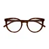 Saint Laurent Sl M147 Linea Monogram 002 Havana Glasses In Brown