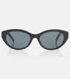 Saint Laurent Sl M148 Cat-eye Sunglasses In Black