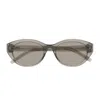 Saint Laurent Sl M148 Linea Monogram 004 Brown Grey Sunglasses In Gray