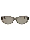 Saint Laurent Sl M148 Sunglasses In Gray