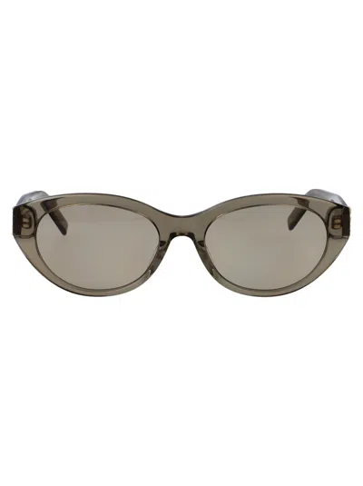 Saint Laurent Sl M148 Sunglasses In Gray