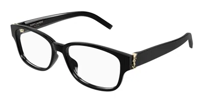 Saint Laurent Sl M149 005 Occhiali Da Vista Neri Per Uomo (solo Montatura) In Black