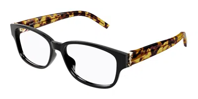 Saint Laurent Sl M149 010 Occhiali Da Vista Neri Per Uomo (solo Montatura) In Black