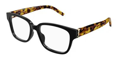 Saint Laurent Sl M150 006 Occhiali Da Vista Neri Per Uomo (solo Montatura) In Multi