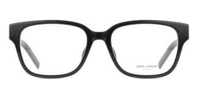Saint Laurent Sl M150/f Asian Fit Men's Glasses, Black, Size 55