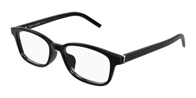 Saint Laurent Sl M151/j Asian Fit Women's Glasses, Black, Size 52