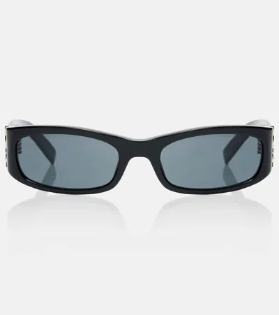 Saint Laurent Sl M152 Rectangular Sunglasses In Black