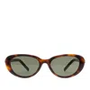 Saint Laurent Sl M154 Sunglasses In Brown
