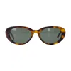 Saint Laurent Sl M154 Sunglasses In Brown