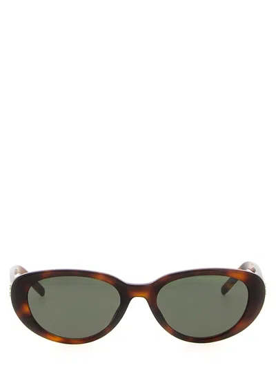 Saint Laurent Sl M154 Sunglasses Brown In Multi
