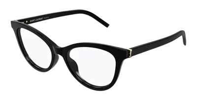 Saint Laurent Sl M164 001 Women's Glasses Black Size 51 - Free Lenses - Blue Light Block Available