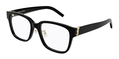 Saint Laurent Sl M165/f Asian Fit 001 Women's Glasses Black Size 54 - Free Lenses - Blue Light Block Available