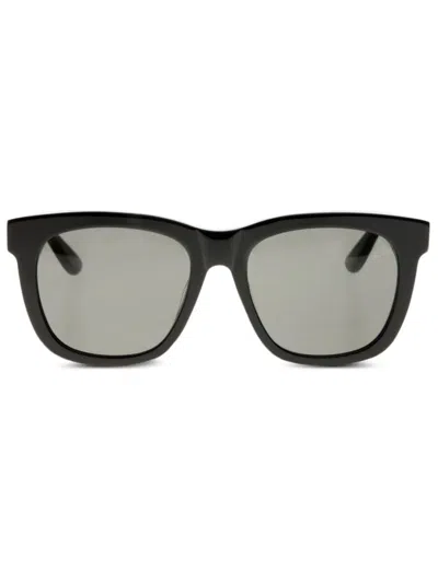 Saint Laurent Sl M24 Sunglasses In Black