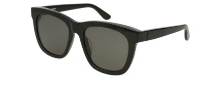 Pre-owned Saint Laurent Sl M24/k 001 Black Sunglasses In Gray