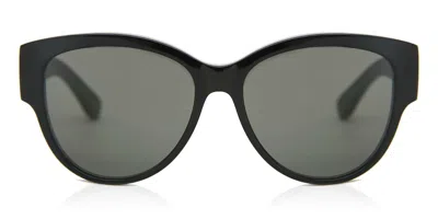 Saint Laurent Sl M3 002 Women's Sunglasses Black Size 55
