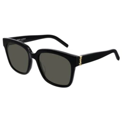 SAINT LAURENT SL M40003 BLACK BLACK GREY
