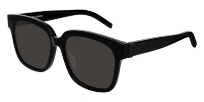 Saint Laurent Sl M40/f Asian Fit 001 Women's Sunglasses Black Size 55