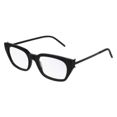 SAINT LAURENT SL M48001 BLACK BLACK TRANSPARE