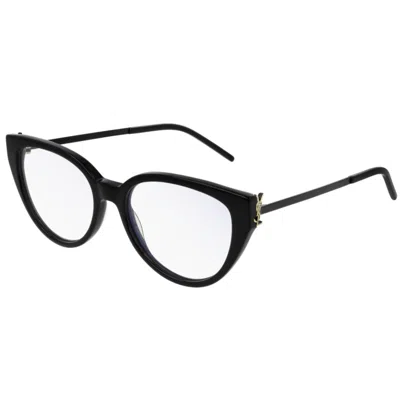 Saint Laurent Sl M48_a002 Black Black Transpare