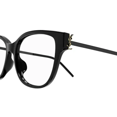 Saint Laurent Sl M48o_a/f001 Black Black Transpare