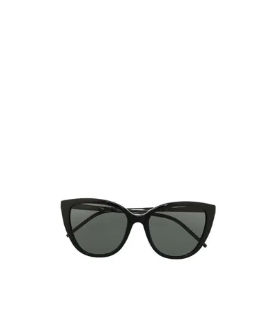 Saint Laurent Sl M70 Cat-eye Sunglasses In Black